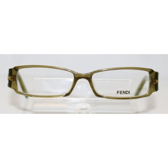 New Fendi Transparent Green Eyeglasses - Picture 2 of 3